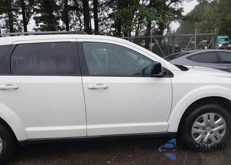 2017 Dodge Journey Se из США, поврежденный, VIN 3C4PDCABXHT676653